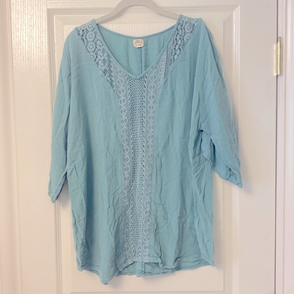 O’Neill surf beach cover up blouse